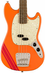 Basse électrique solid body Squier FSR Classic Vibe '60s Competition Mustang Bass Ltd (LAU) - Capri orange