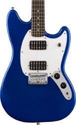 Guitare électrique rétro rock Squier Mustang Bullet HH - Imperial blue