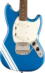 Guitare électrique rétro rock Squier FSR Classic Vibe '60s Competition Mustang Ltd (LAU) - Lake placid blue w/ olympic white stripes