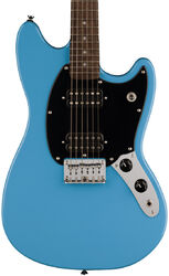 Guitare électrique rétro rock Squier Sonic Mustang HH - California blue