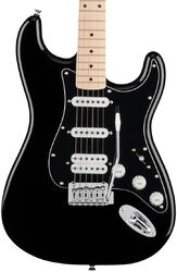 Guitare électrique forme str Squier FSR Affinity Series Stratocaster HSS Black Pickguard Ltd - Black