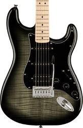 Guitare électrique forme str Squier Affinity Series Stratocaster FMT HSS (MN) - Black burst
