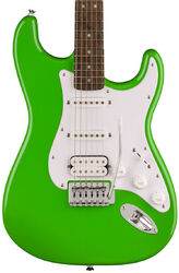 Guitare électrique forme str Squier Sonic Stratocaster HSS (LAU) - Lime green