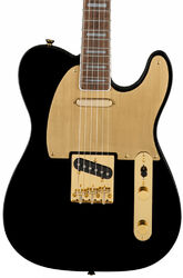 Guitare électrique forme tel Squier 40th Anniversary Telecaster Gold Edition - Black