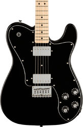 Guitare électrique forme tel Squier Affinity Series Telecaster Deluxe 2021 (MN) - Black