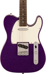 Guitare électrique baryton Squier Classic Vibe Telecaster Baritone Custom FSR - Purple sparkle