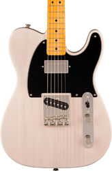 Guitare électrique forme tel Squier FSR Classic Vibe '50s Telecaster SH Ltd - white blonde