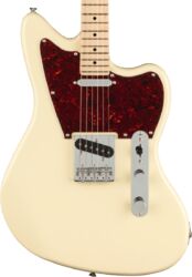 Guitare électrique rétro rock Squier Tele Offset Paranormal - Olympic white