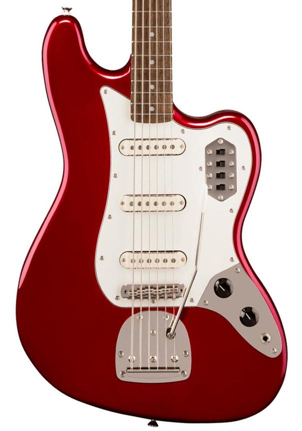 Basse électrique solid body Squier Classic Vibe Bass VI Ltd - Candy Apple Red w/ Matching Headstock