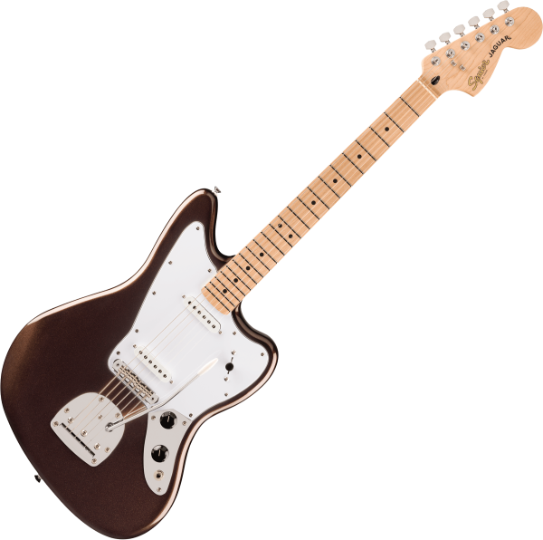 Squier Affinity Jaguar - mystic metallic brown Retro rock