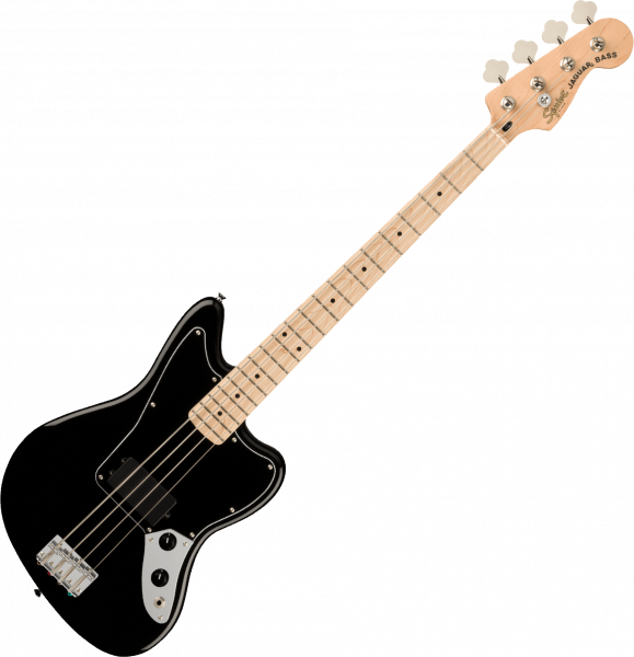 Basse électrique solid body Squier Jaguar Bass Affinity H - Black