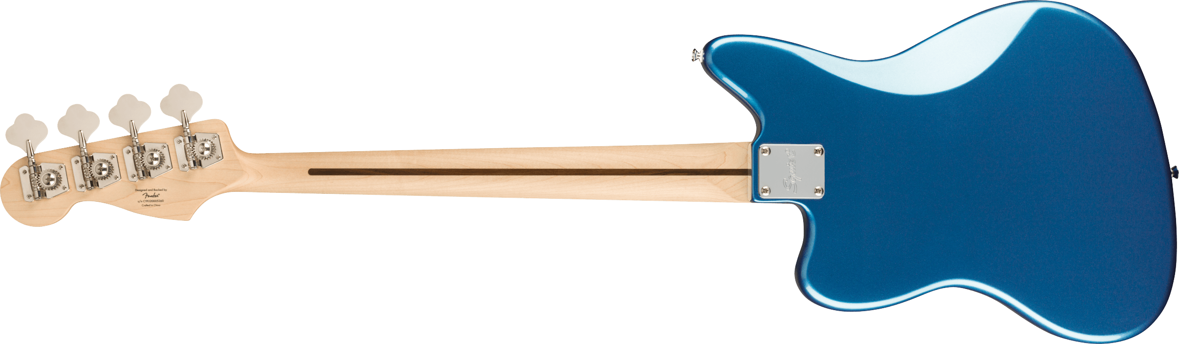 Squier Jaguar Bass Affinity 2021 Mn - Lake Placid Blue - Basse Électrique Solid Body - Variation 1