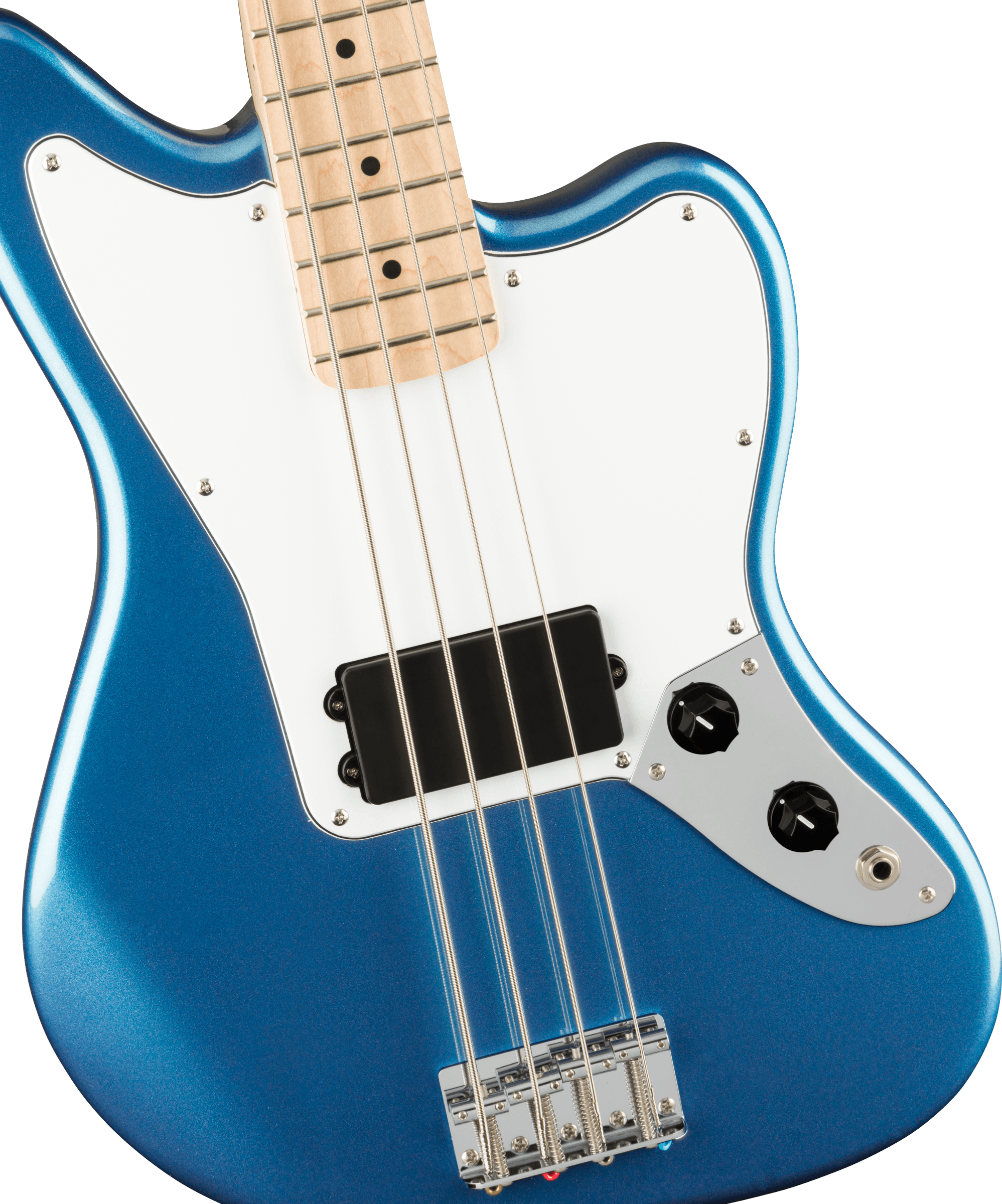 Squier Jaguar Bass Affinity 2021 Mn - Lake Placid Blue - Basse Électrique Solid Body - Variation 2