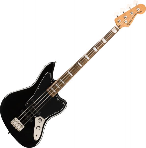 Squier Classic Vibe Jaguar Bass - black Solid body electric bass