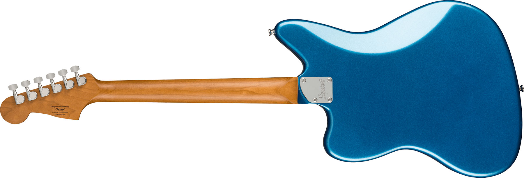 Squier Jaguar Contemporary Hh St Fsr Ltd Ht Lau - Lake Placid Blue - Guitare Électrique RÉtro Rock - Variation 1