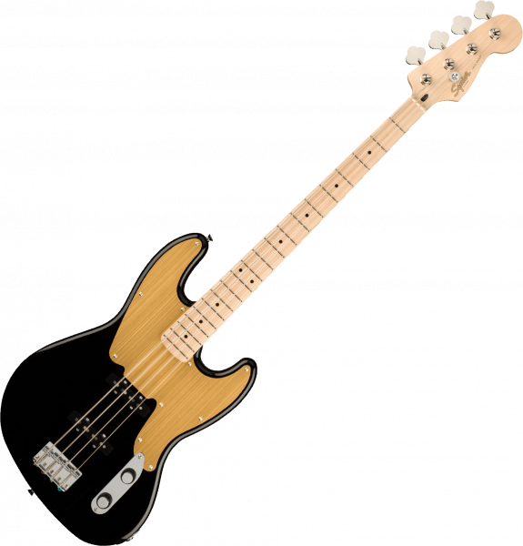 Basse électrique solid body Squier Jazz Bass 1954 Paranormal - Black