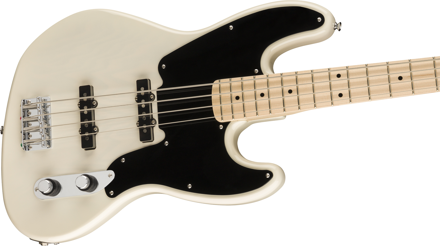 Squier Jazz Bass 1954 Paranormal Mn - White Blonde - Basse Électrique Solid Body - Variation 2