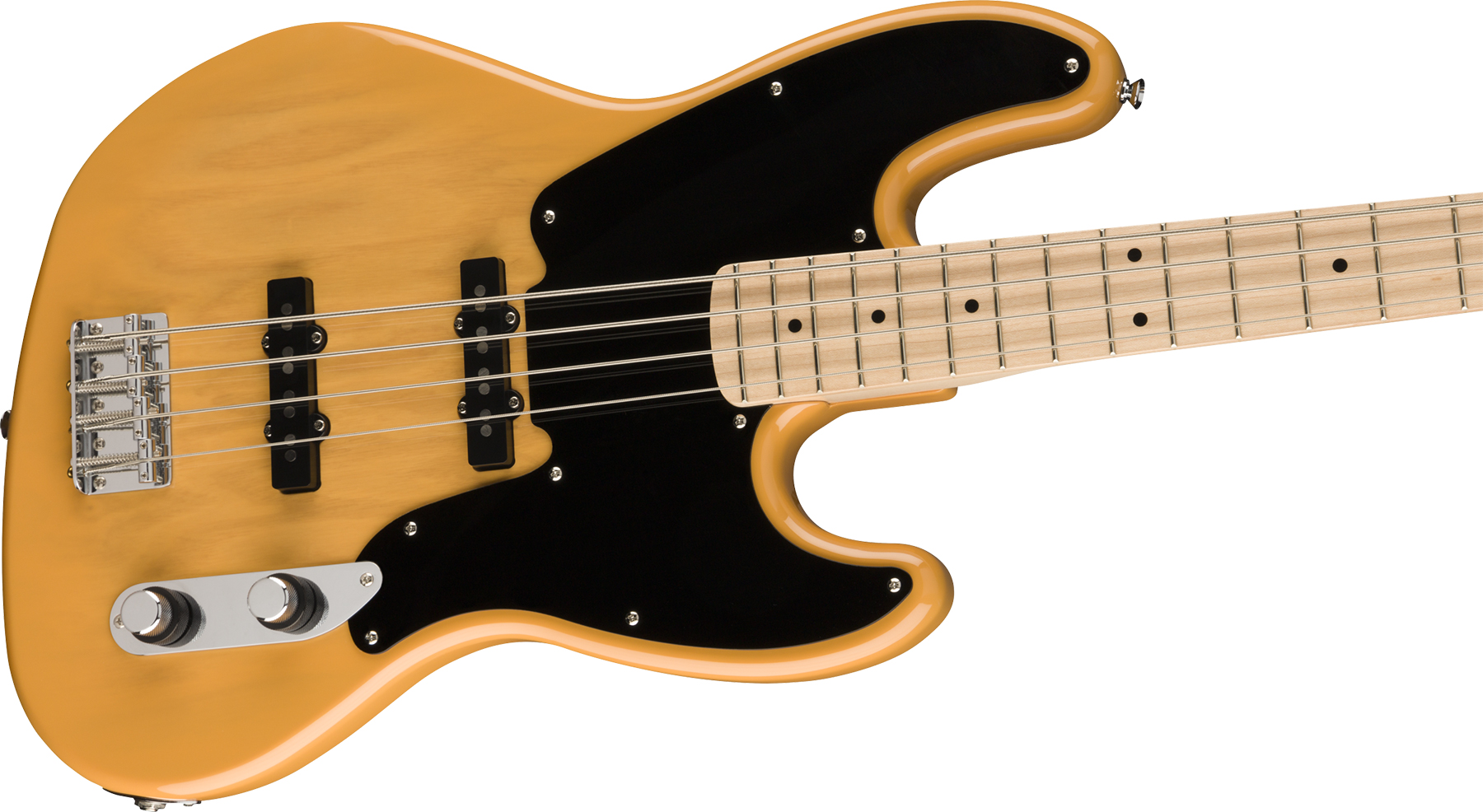Squier Jazz Bass 1954 Paranormal Mn - Butterscotch Blonde - Basse Électrique Solid Body - Variation 2