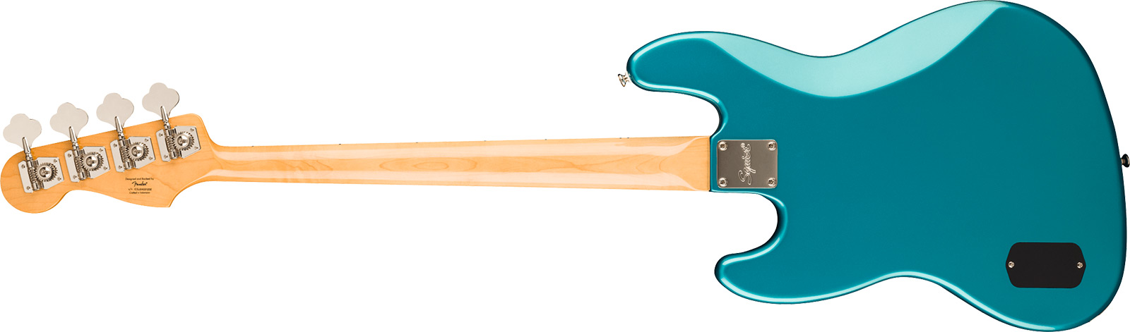 Squier Jazz Bass 70s Active Classic Vibe Mn - Ocean Turquoise - Basse Électrique Solid Body - Variation 1