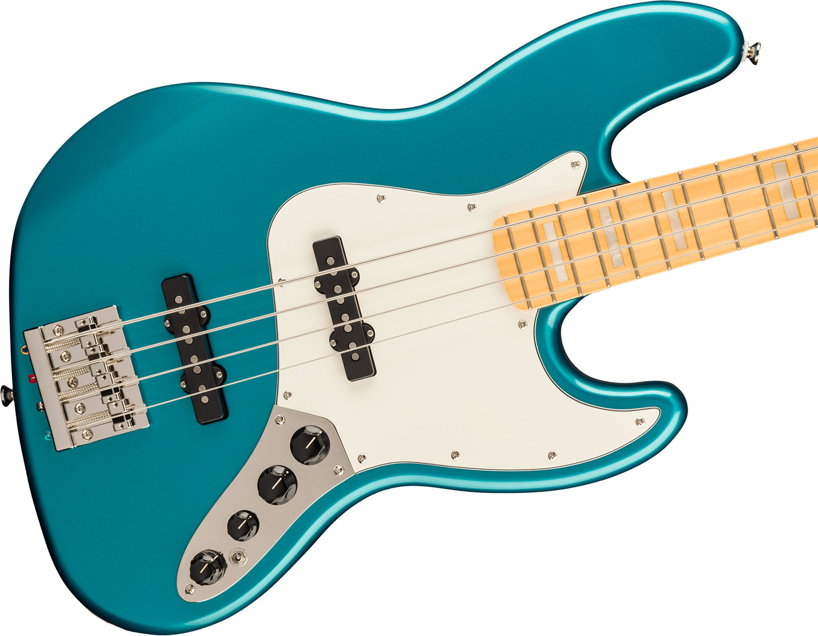 Squier Jazz Bass 70s Active Classic Vibe Mn - Ocean Turquoise - Basse Électrique Solid Body - Variation 3