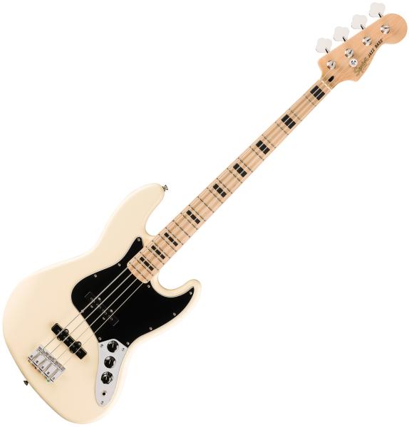 Squier jazz bass olympic white sales