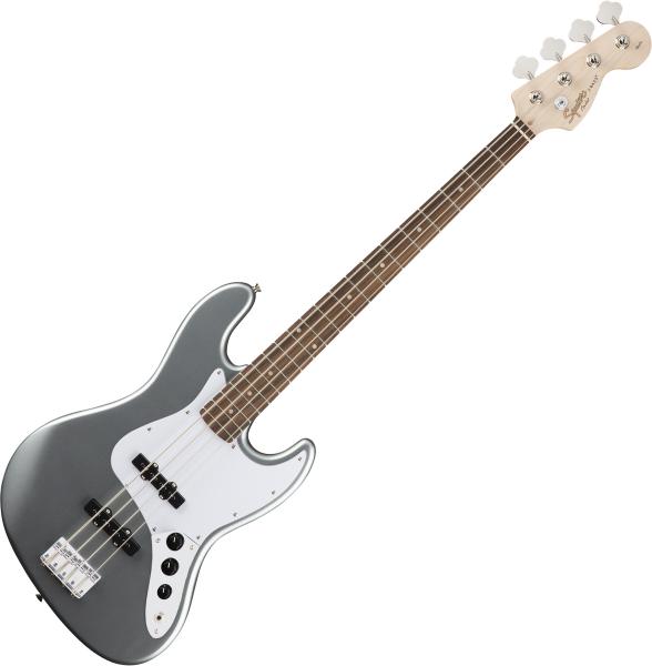 Squier Affinity Series Jazz Bass (LAU) slick silver Solid body