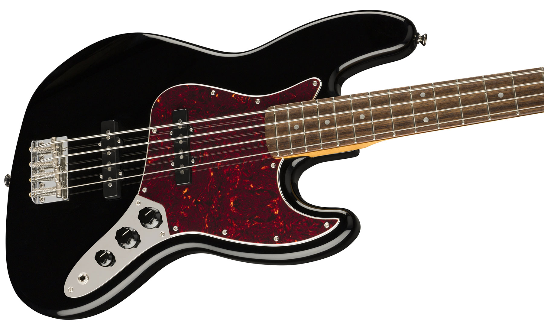 Squier Jazz Bass Classic Vibe 60s 2019 Lau - Black - Basse Électrique Solid Body - Variation 2