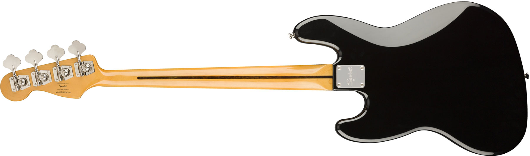 Squier Jazz Bass Classic Vibe 70s 2019 Mn - Black - Basse Électrique Solid Body - Variation 1