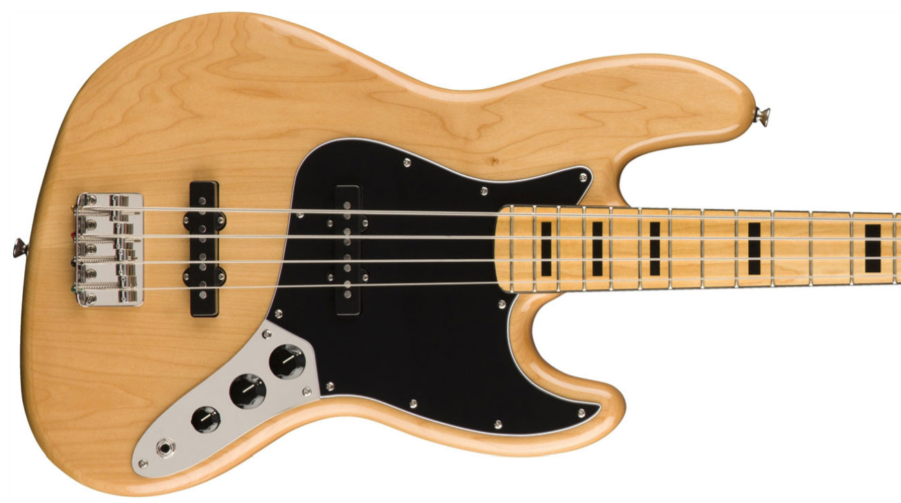 Squier Jazz Bass Classic Vibe 70s 2019 Mn - Natural - Basse Électrique Solid Body - Variation 1