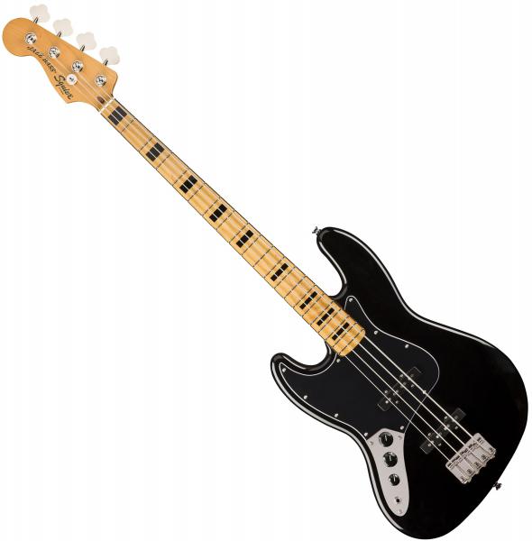 Squier Classic Vibe '70s Jazz Bass Left Hand (MN) - black Solid