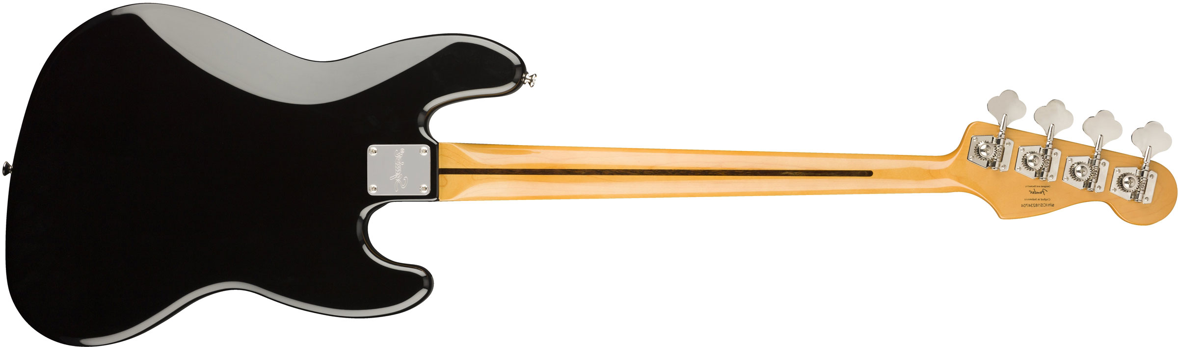 Squier Jazz Bass Classic Vibe 70s Lh Gaucher 2019 Mn - Black - Basse Électrique Solid Body - Variation 1