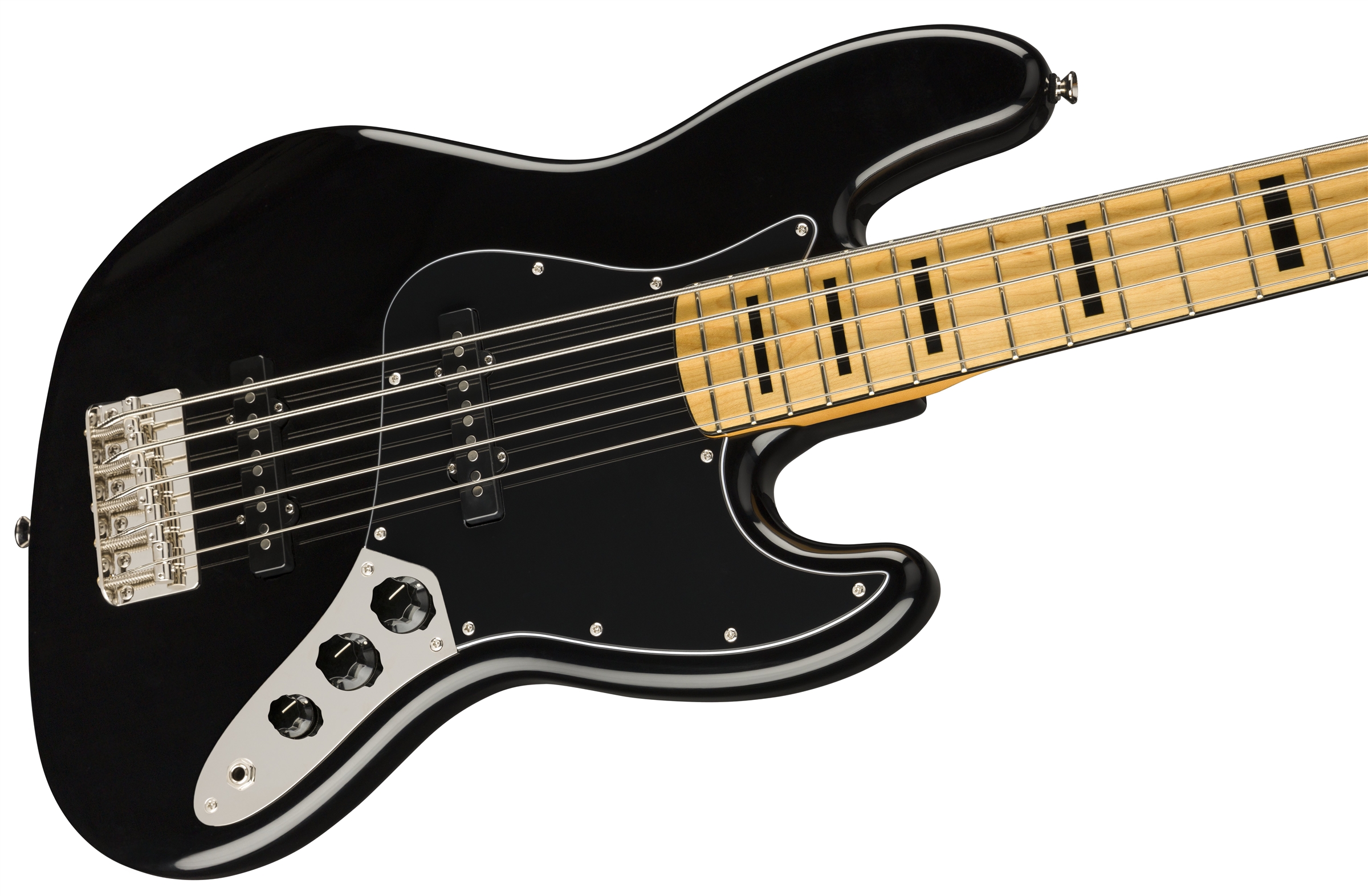 Squier Jazz Bass Classic Vibe 70s V 2019 Mn - Black - Basse Électrique Solid Body - Variation 2