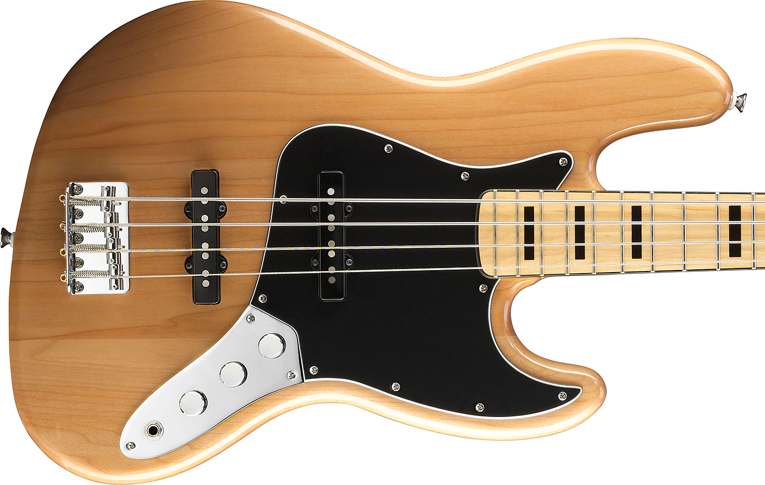 Squier Jazz Bass Vintage Modified 70 2013 Mn Natural - Basse Électrique Solid Body - Variation 1