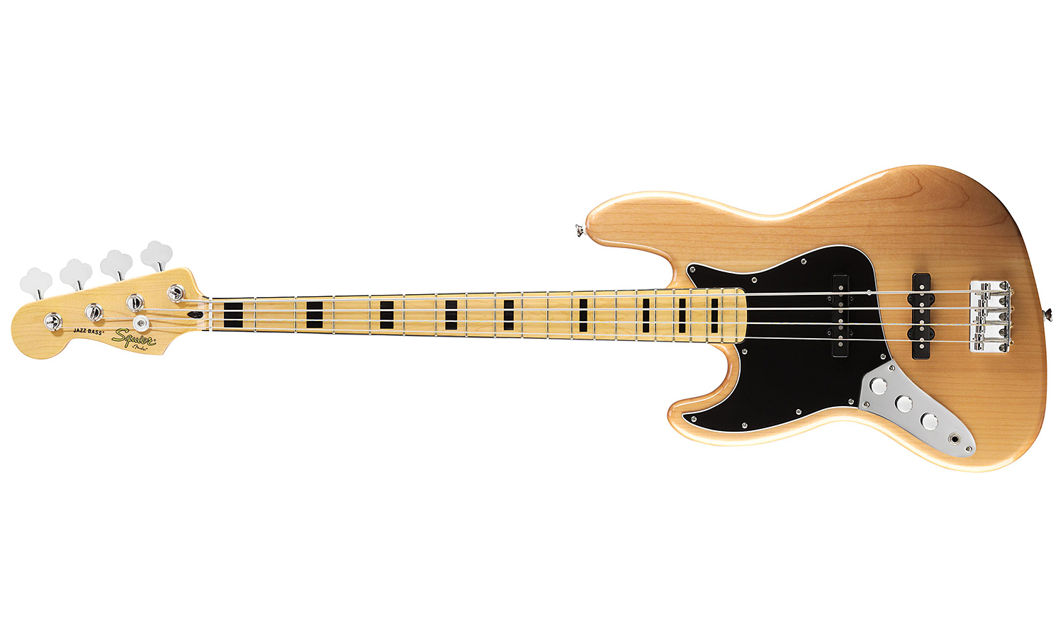 Squier Jazz Bass Vintage Modified 70 Gaucher 2013 Mn Naturel - Basse Électrique Solid Body - Variation 1