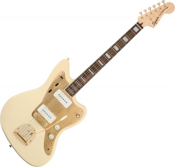無料発送 Squier 40th Anniversary Jazzmaster Gold Edition - olympic ギター