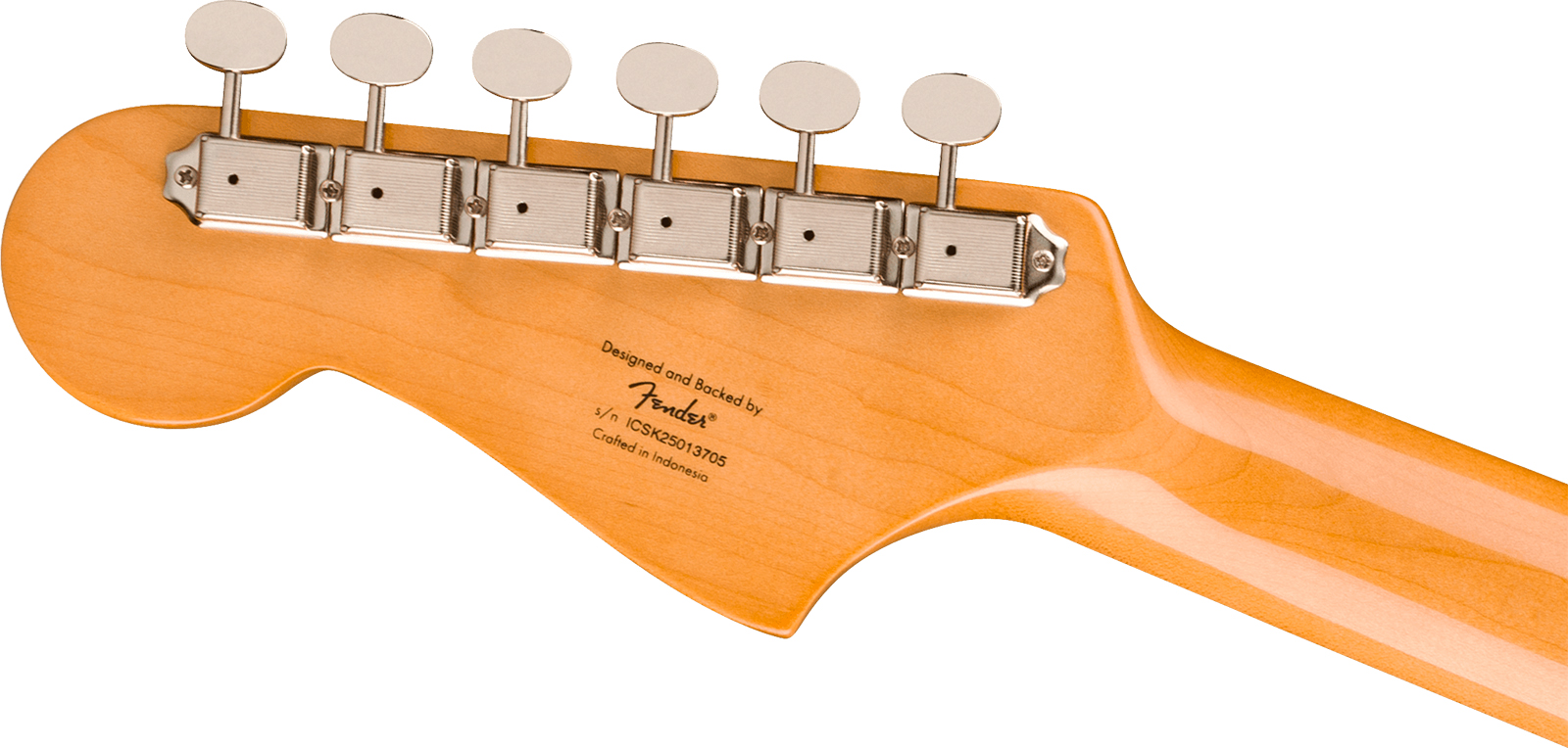 Squier Jazzmaster 60s Classic Vibe Ltd 2s Trem Lau - Black - Guitare Électrique RÉtro Rock - Variation 3