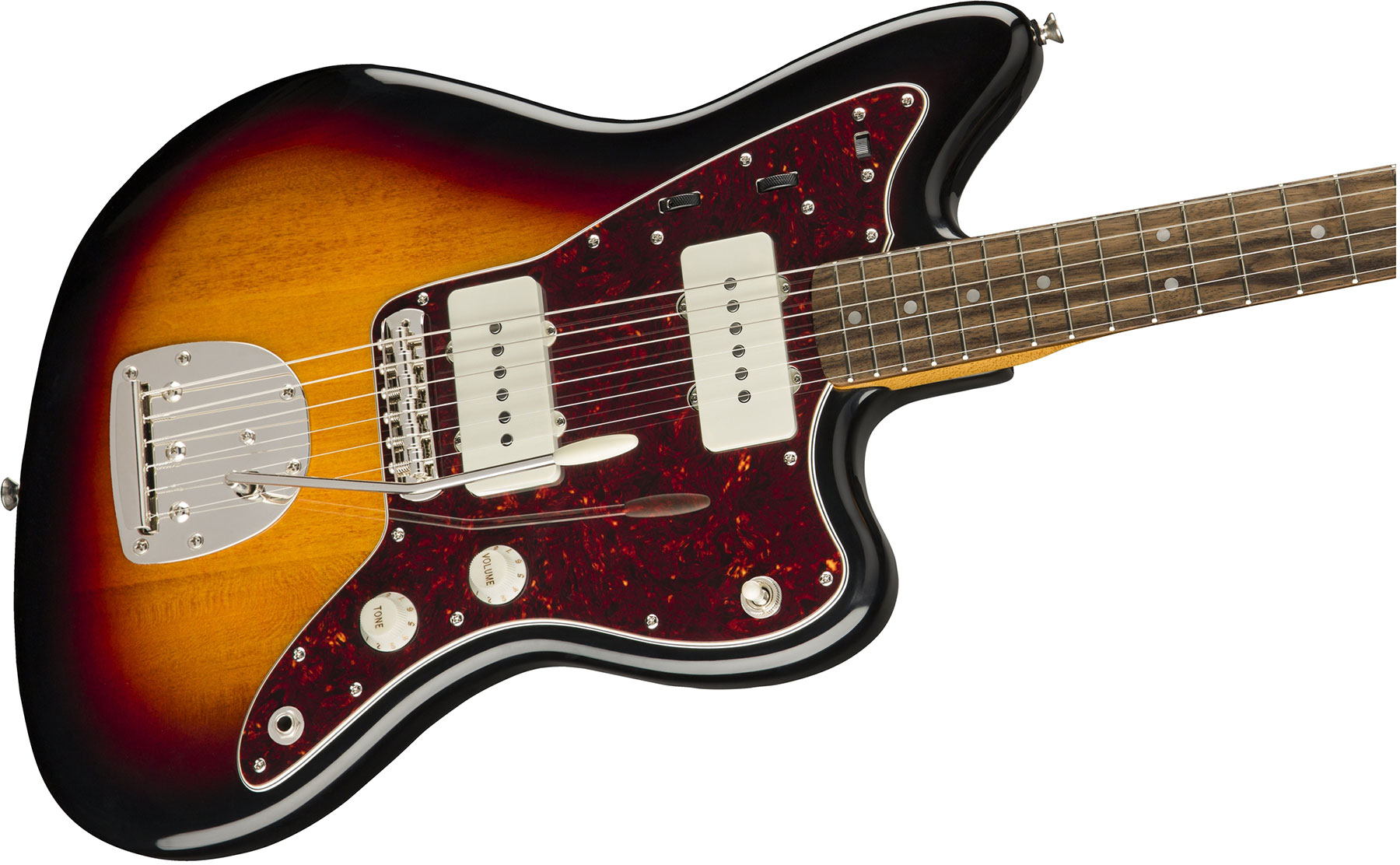 Squier Jazzmaster Classic Vibe 60s 2019 Lau - 3-color Sunburst - Guitare Électrique RÉtro Rock - Variation 2