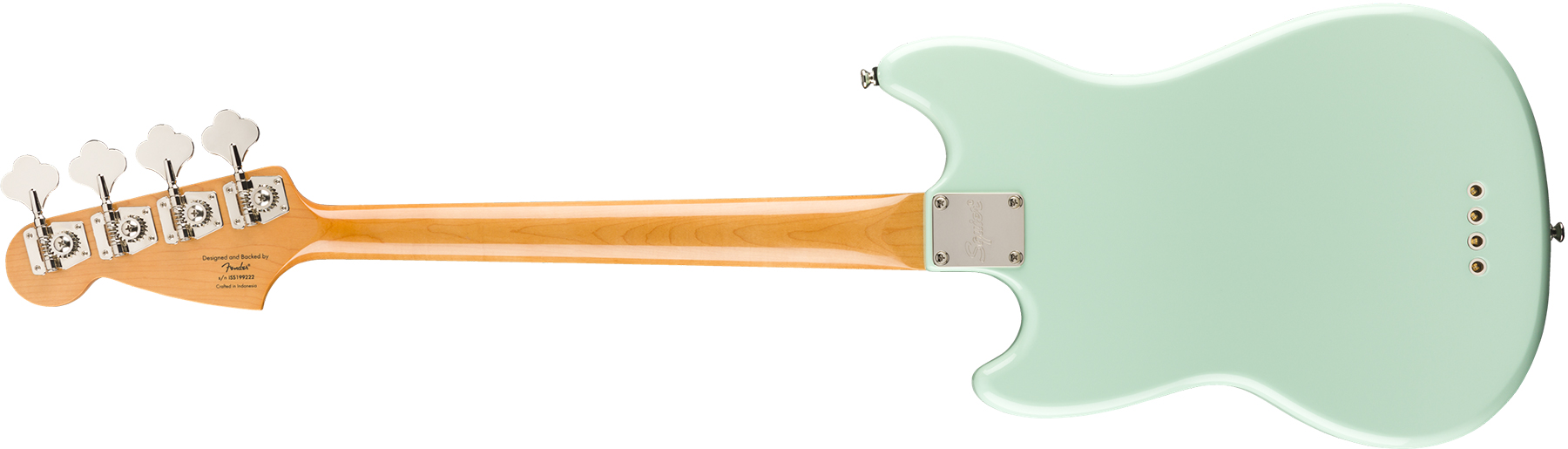 Squier Mustang Bass '60s Classic Vibe Lau 2019 - Seafoam Green - Basse Électrique Solid Body - Variation 1