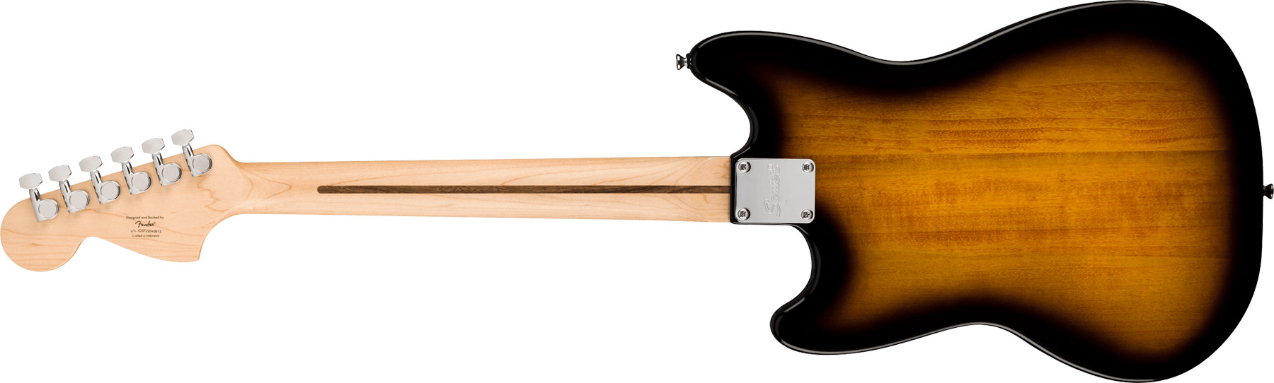 Squier Mustang Sonic 2s Ht Mn - 2-color Sunburst - Guitare Électrique RÉtro Rock - Variation 1
