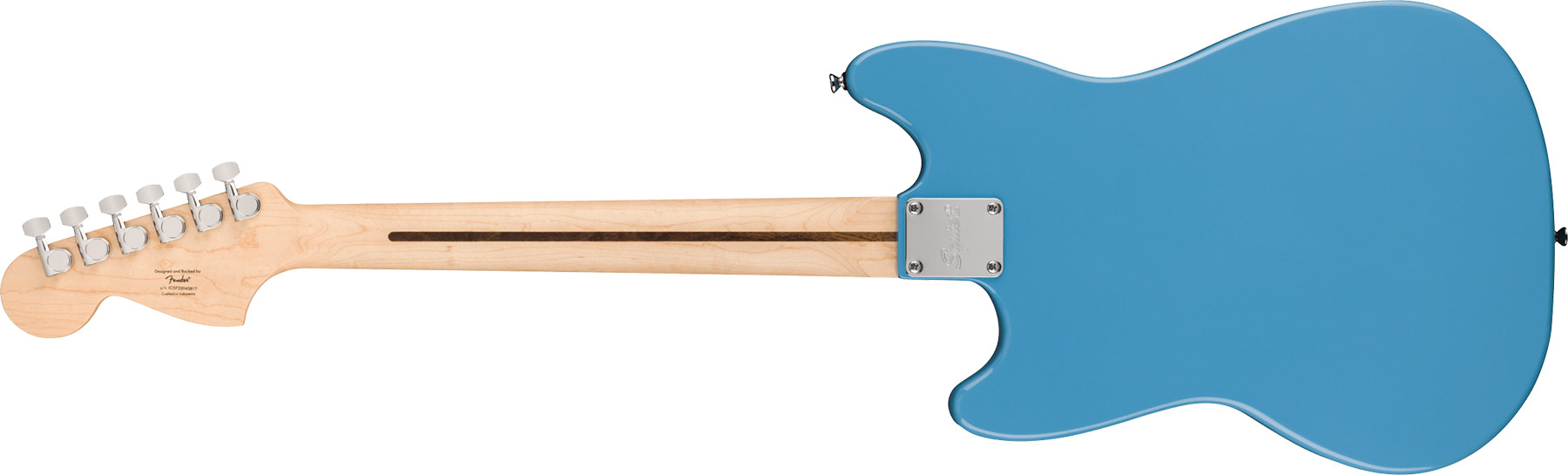 Squier Mustang Sonic Hh 2h Ht Lau - California Blue - Guitare Électrique RÉtro Rock - Variation 1