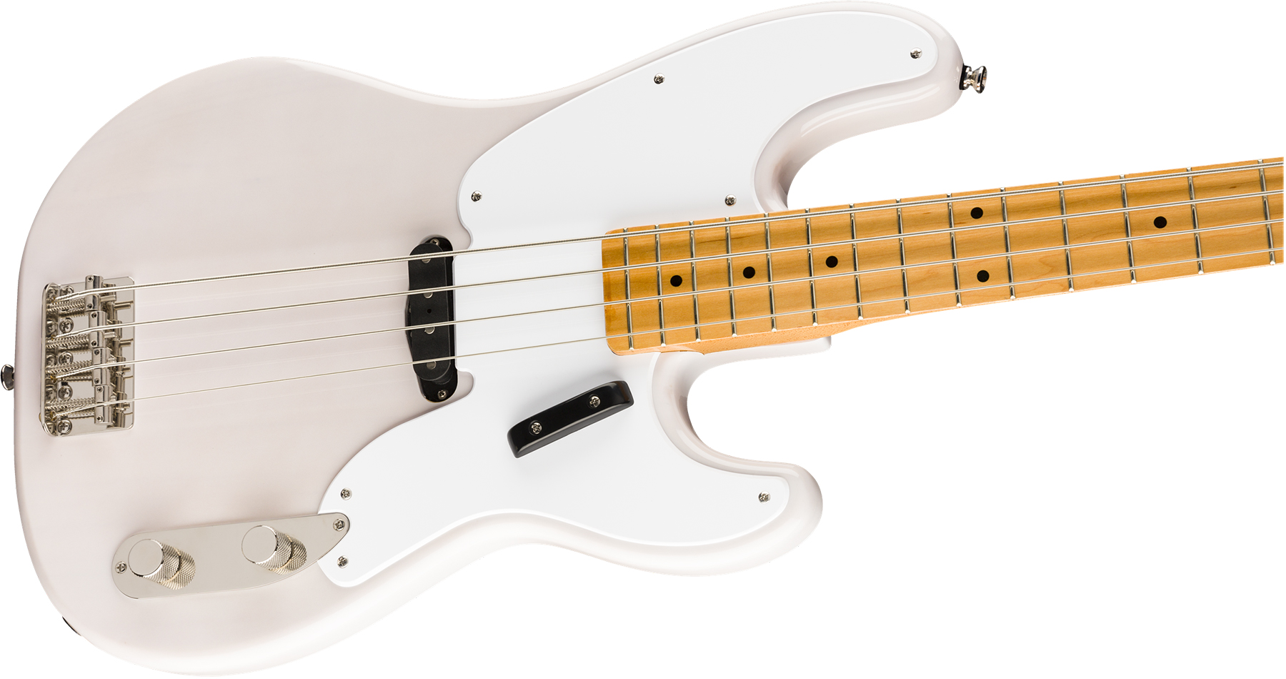Squier Precision Bass '50s Classic Vibe 2019 Mn - White Blonde - Basse Électrique Solid Body - Variation 2