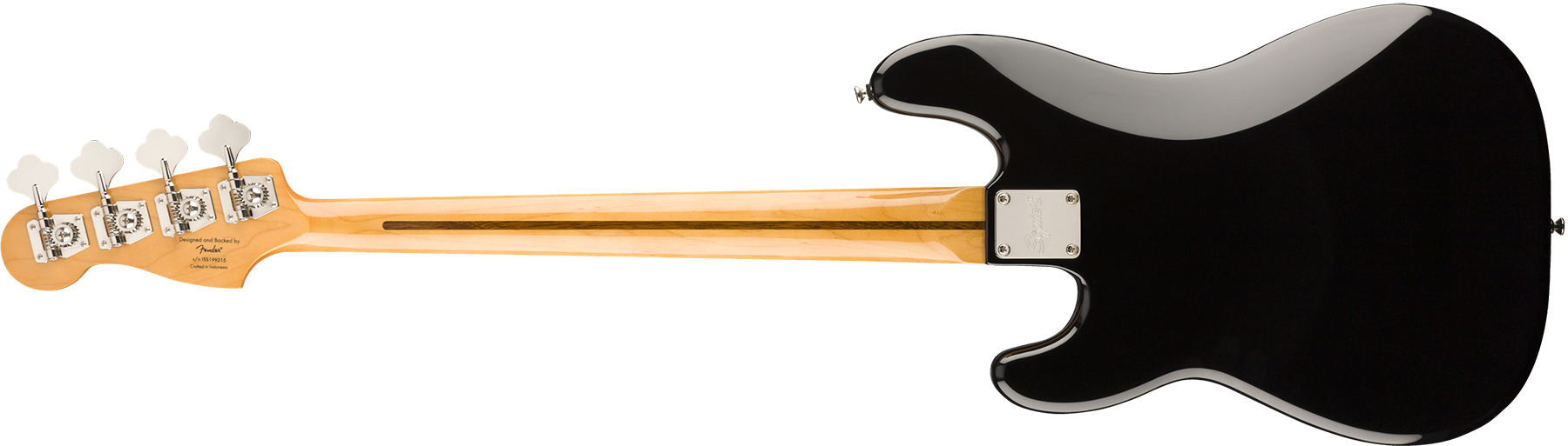 Squier Precision Bass '70s Classic Vibe 2019 Mn - Black - Basse Électrique Solid Body - Variation 1