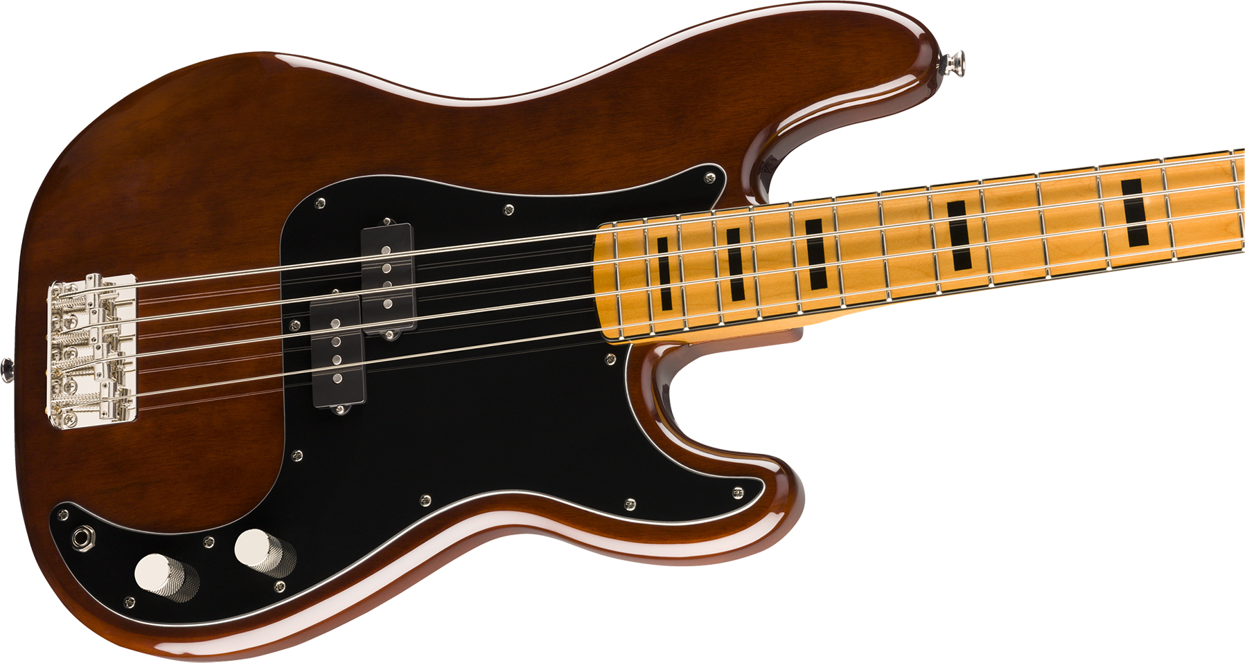 Squier Precision Bass '70s Classic Vibe 2019 Mn - Walnut - Basse Électrique Solid Body - Variation 2