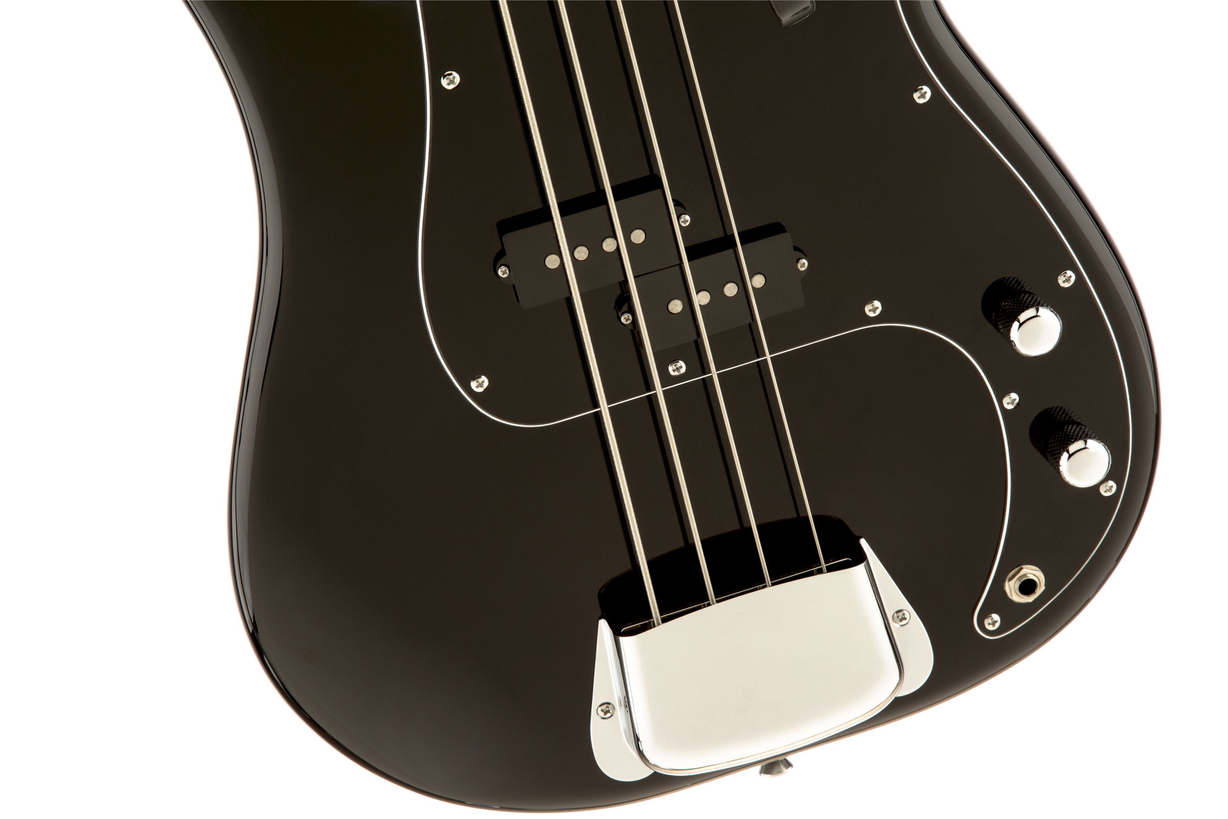 Squier Precision Bass '70s Classic Vibe Mn - Black - Basse Électrique Solid Body - Variation 3