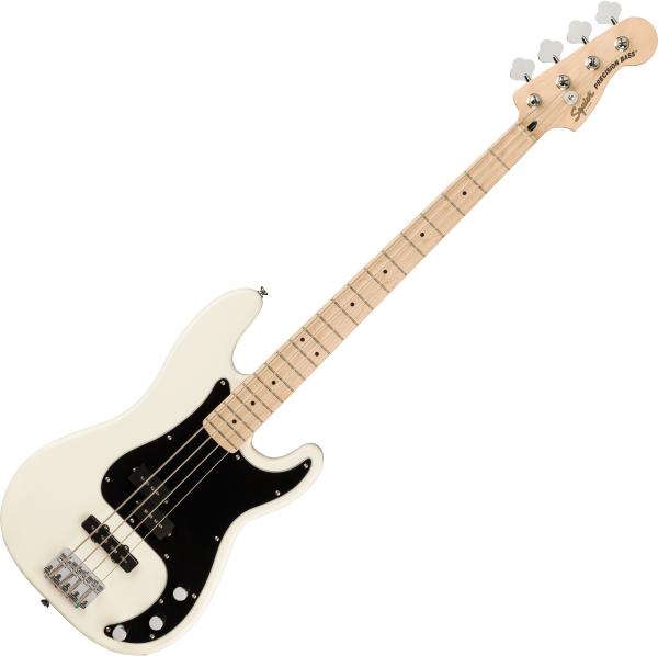 Basse électrique solid body Squier Affinity Series Precision Bass PJ 2021 (MN) - olympic white
