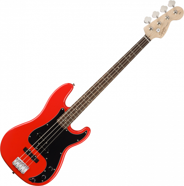 Basse électrique solid body Squier Precision Bass Affinity Series PJ (LAU) - Race red