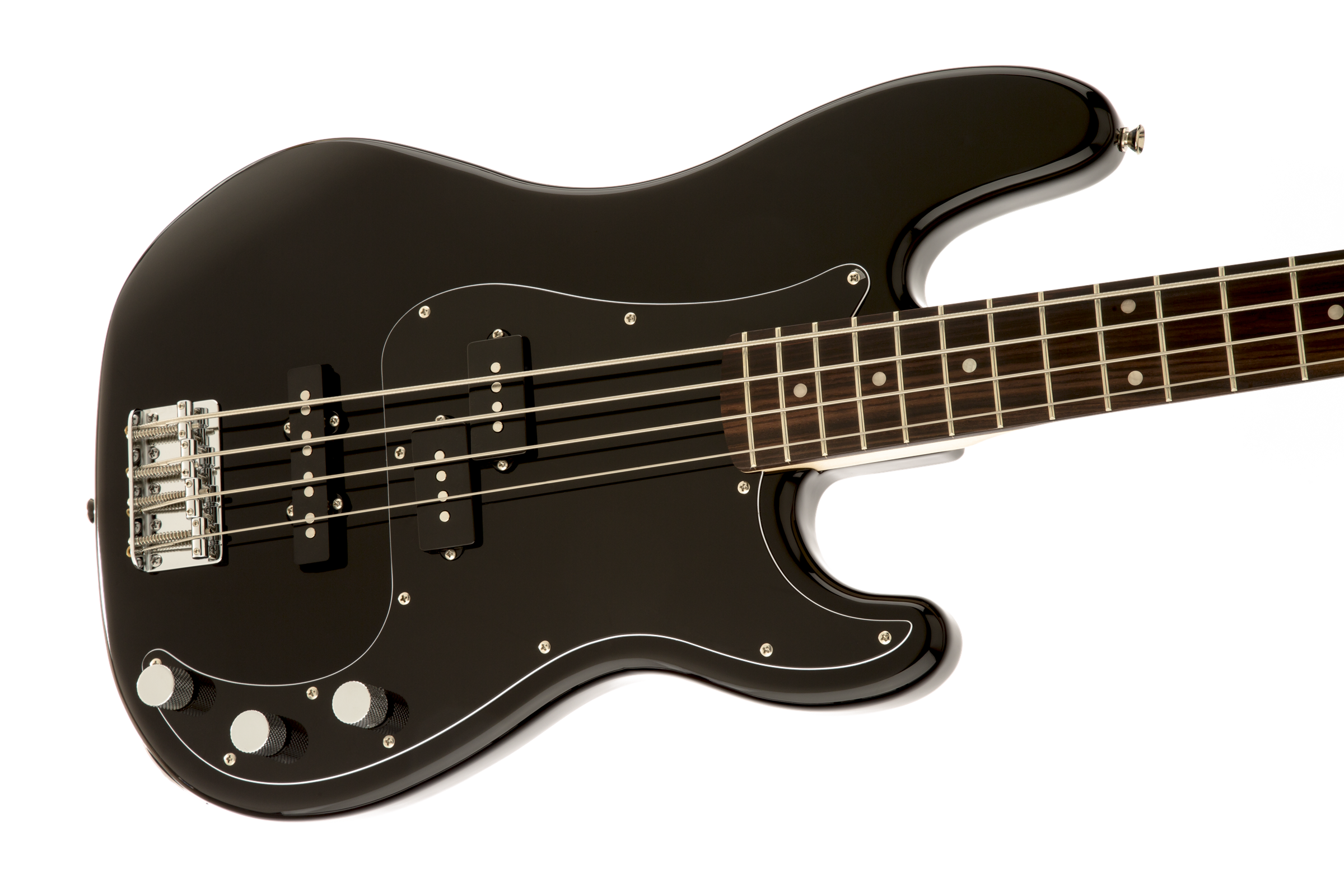 Squier Precision Bass Affinity Series Pj (lau) - Black - Basse Électrique Solid Body - Variation 4