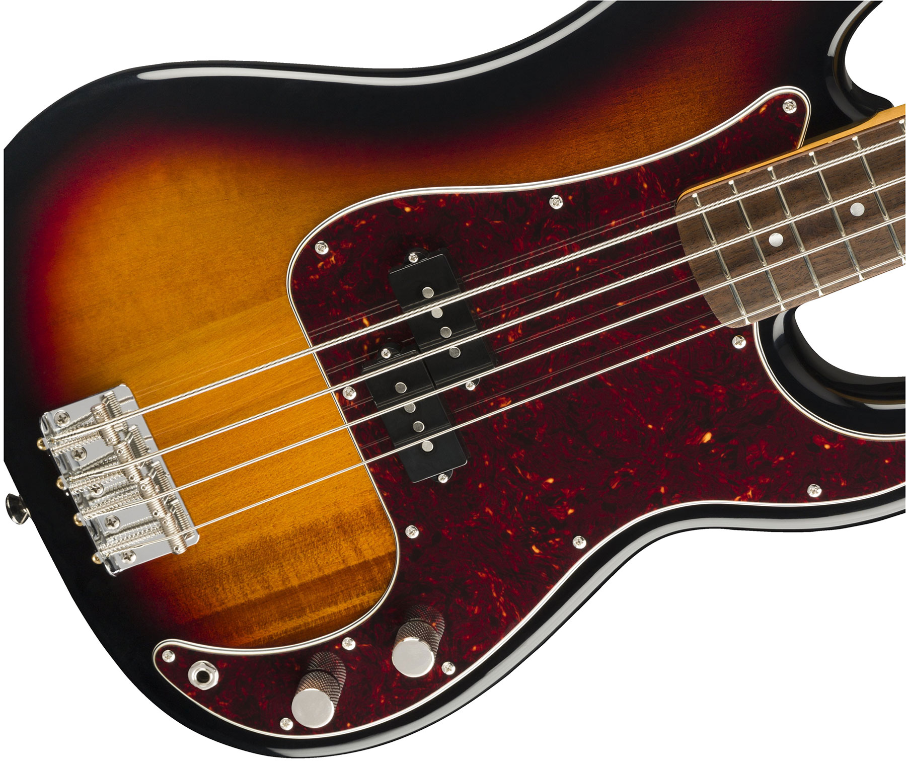 Squier Precision Bass Classic Vibe 60s 2019 Lau - 3-color Sunburst - Basse Électrique Solid Body - Variation 2