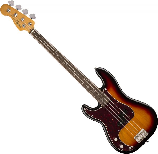 Basse électrique solid body Squier Classic Vibe '60s Precision Bass Gaucher (LAU) - 3-color sunburst