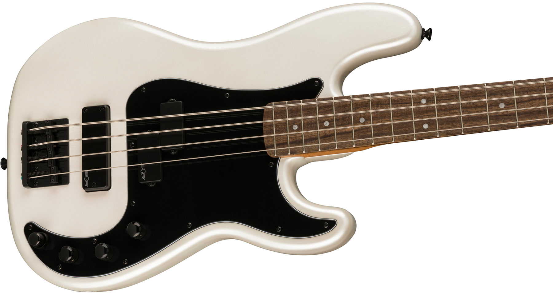 Squier Precision Bass Ph Contemporary Active Lau - Pearl White - Basse Électrique Solid Body - Variation 2